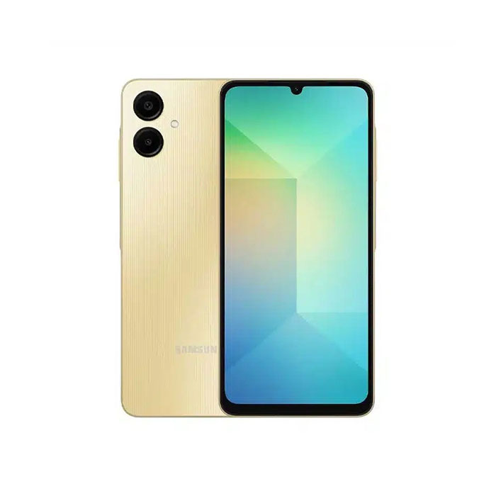 گوشی موبایل سامسونگ مدل Galaxy A06 ظرفیت 64 گیگابایت با رم 4 گیگابایت - طلایی