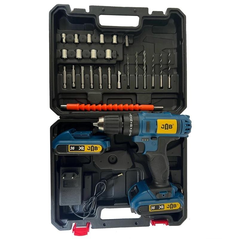 دریل پیچ گوشتی شارژی جاب مدل JBS-3650 NEW