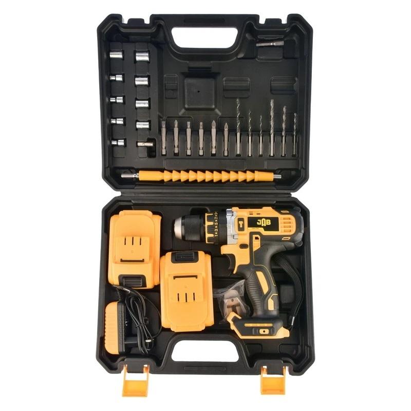 دریل پیچ گوشتی چکشی شارژی جاب مدل JB-48 VF