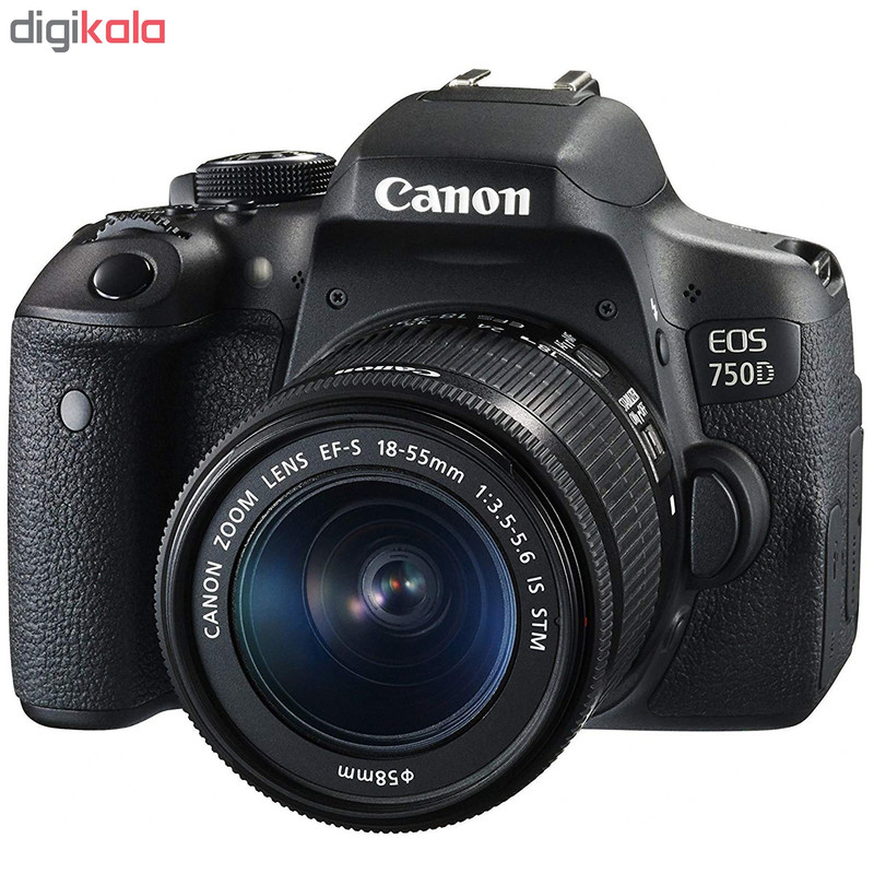 دوربین کانن مدل EOS 750D  55-18 ی IS STM و لوازم جانبی  25  مگاپیکسل 20.0  50.0 مگاپیکسل 