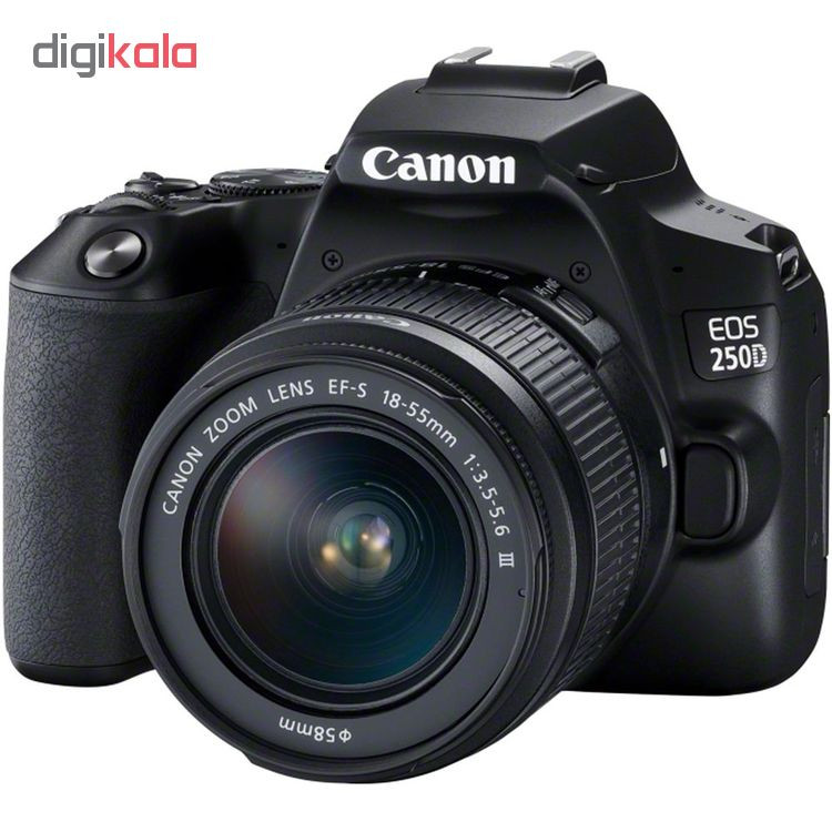 دوربین کانن مدل EOS 250D  18-55  DC III مشکی   