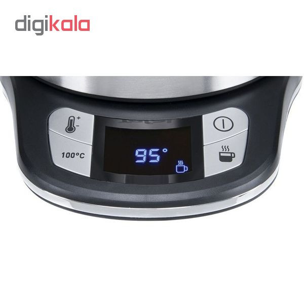 کتری برقی تفال مدل KI240D10 استیل محدوده ظرفیت:1.6 تا 2 لیتر شامل ظروف:کتری بدون سیم سیستم ایمنی:سیستم قطع خودکار دستگاه نمایش وضعیت:نمایشگر میزان آب محفظه:محل نگهداری سیم برق