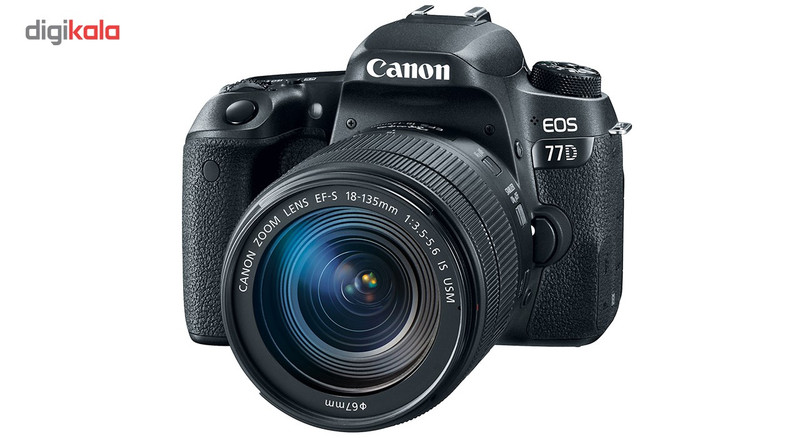 دوربین کانن مدل EOS 77D  18-135  IS USM  25.8 مگاپیکسل  