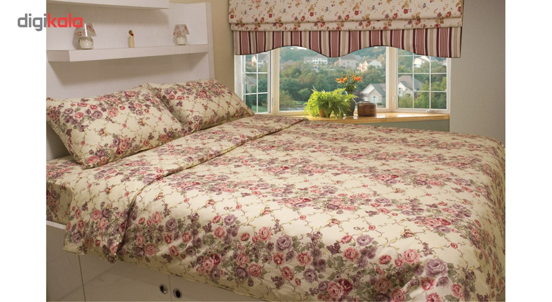 سرویس خواب گالریتو مدل Flower Garden دو نفره 4 تکه 4 تکه 2 نفر