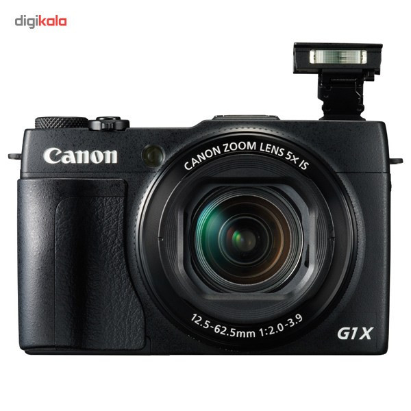 دوربین کانن مدل Powershot G1X Mark II مشکی 15 مگاپیکسل 12.0  15.0 مگاپیکسل 
