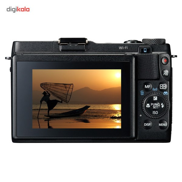دوربین کانن مدل Powershot G1X Mark II مشکی 15 مگاپیکسل 12.0  15.0 مگاپیکسل 