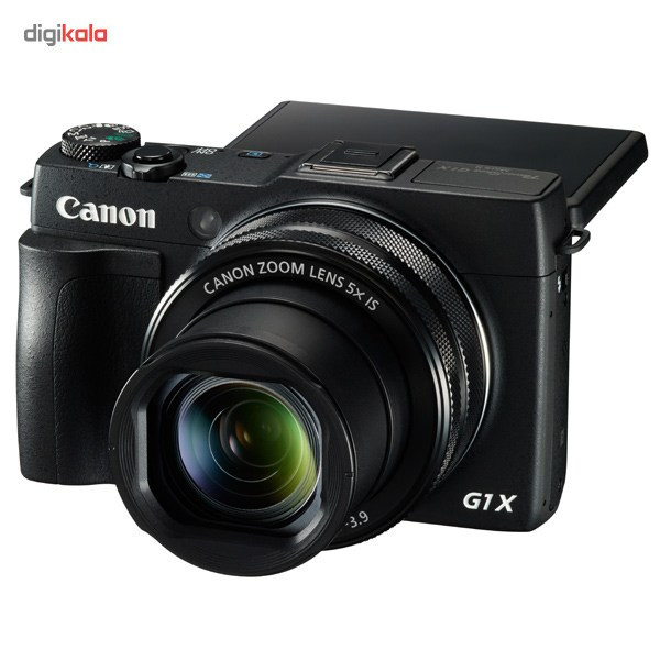 دوربین کانن مدل Powershot G1X Mark II مشکی 15 مگاپیکسل 12.0  15.0 مگاپیکسل 