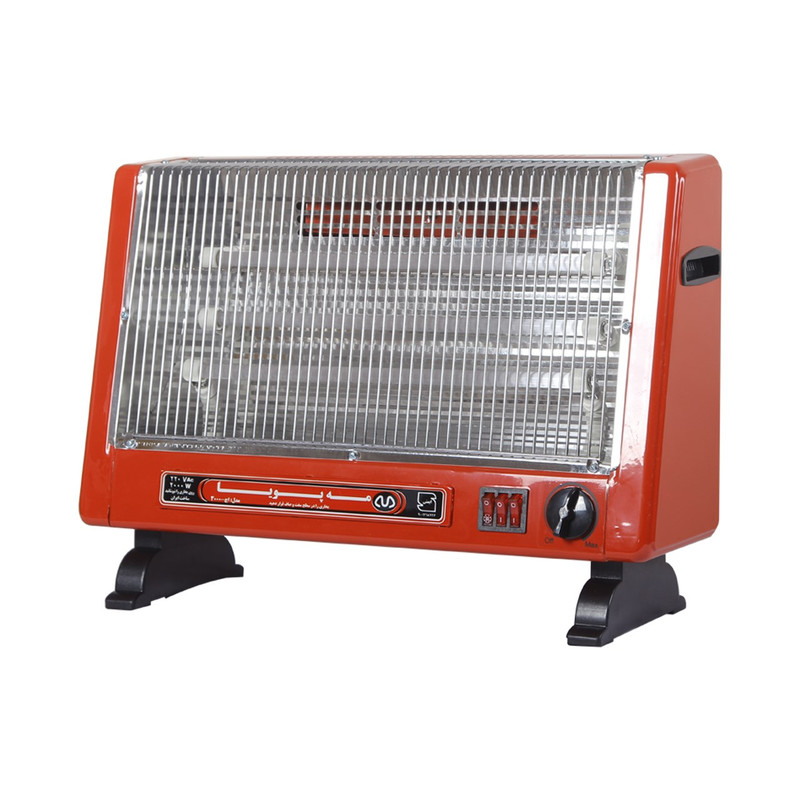 بخاری برقی مه پویا مدل   H-3000  قابلیت نصب:زمین   ولتاژ ورودی برق:220ولت ولت  ابعاد:51×17×37 سانتی‌متر خصوصیات:تایمر    تنظیمات حرارت:دارد  مشخصات انرژی:220V~ 2000W None 