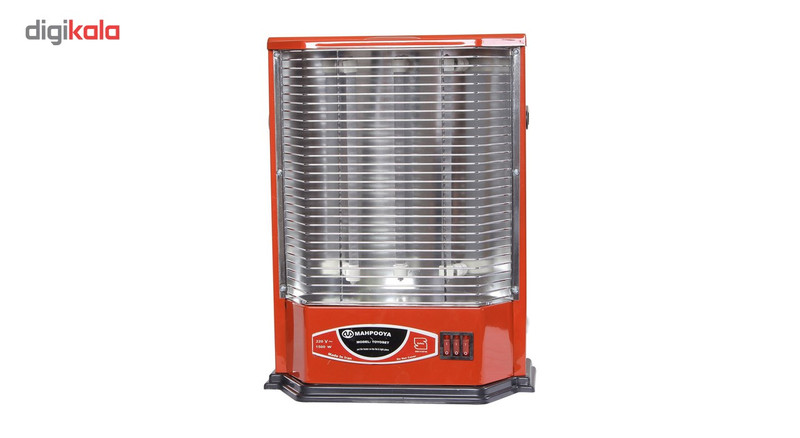 بخاری برقی مه پویا مدل   Toyoset     ولتاژ ورودی برق:220 ولت ولت  ابعاد:450×260×360 سانتی‌متر     میزان پوشش دهی:12 مترمربع    تنظیمات حرارت:ندارد  مشخصات انرژی:220 ولت متناوب  زمین None 