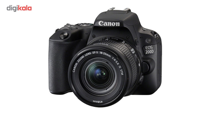 دوربین کانن مدل EOS 200D  EF-S 18-55 mm f/4.5-5.6 IS STM   15.0  20.0 مگاپیکسل 