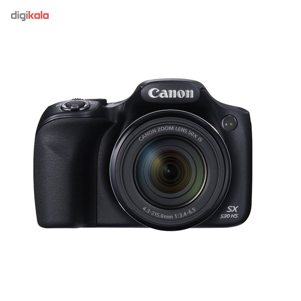دوربین کانن مدل Powershot SX530 HS مشکی 16.8 مگاپیکسل 15.0  20.0 مگاپیکسل 