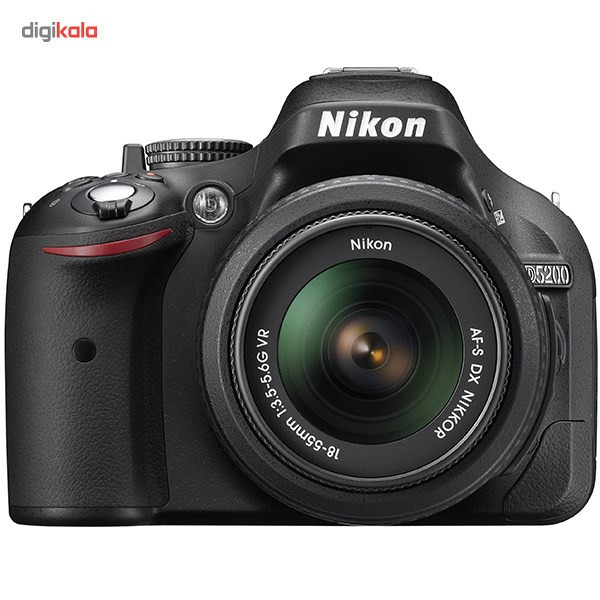 دوربین نیکون مدل D5200  18-55 VR II  24.7 مگاپیکسل 20.0  50.0 مگاپیکسل 