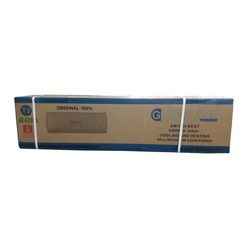 کولر گازی جنرال ای ام اسپلیت کولر گازی جنرال ای ام مدل AM-H18-BEST-T3    رده مصرف انرژی:A++ نوع کمپرسور:روتاری 