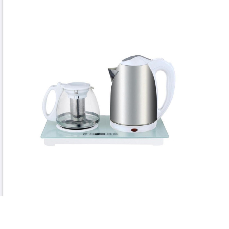 چای ساز بیوتی مدل H-177 سفید وزن:2000 گرم محدوده ظرفیت کتری:1.5 تا 2.0 لیتر ابعاد:25 × 22 × 42 سانتیمتر