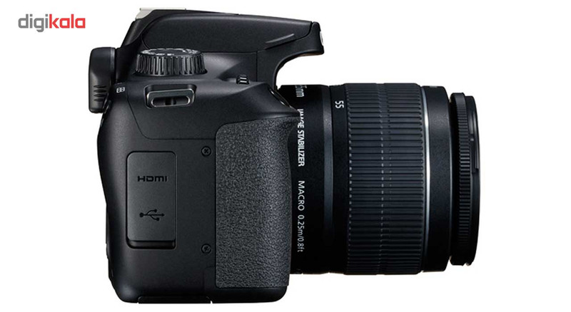 دوربین کانن مدل EOS 4000D  18-55  DC III مشکی 19 مگاپیکسل 15.0  20.0 مگاپیکسل 