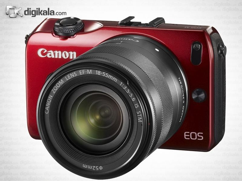 دوربین کانن مدل EOS M  55-18 و فلاش   15.0  20.0 مگاپیکسل 