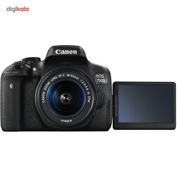 دوربین کانن مدل EOS 750D  55-18  IS STM  25 مگاپیکسل 20.0  50.0 مگاپیکسل 