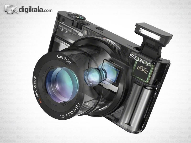 دوربین سونی مدل سایبرشات DSC-RX100  20.9 مگاپیکسل 20.0  50.0 مگاپیکسل 