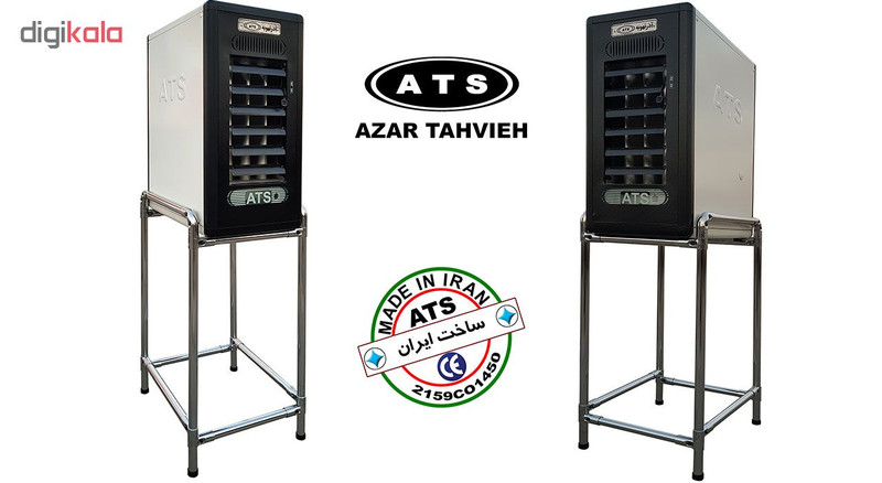 بخاری متفرقه هیتر گازی آذرتهویه مدل A618   گاز شهری   