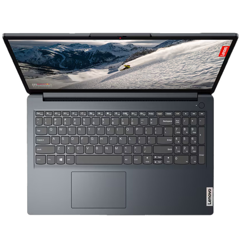 لپ تاپ لنوو مدل   Ideapad 1 15IJL7-Celeron N4500-16GB DDR4-1TB SSD-TN-W - کاستوم شده خاکستری ظرفیت حافظه RAM:16 گیگابایت 15.6 اینچ Celeron null 
