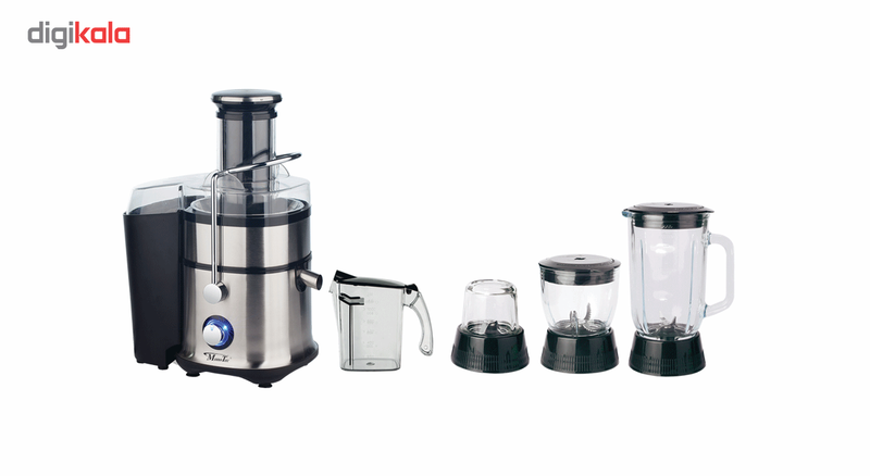 آبميوه گیری مونوتک مدل MJB-810 S قابلیتها:سوئیچ ایمنی توان مصرفی:800 ظرفیت پارچ مخلوط کن:1.5