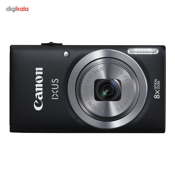 دوربین کانن مدل Powershot Ixus 160 نقره‌ای مات 20.5 مگاپیکسل 20.0  50.0 مگاپیکسل 