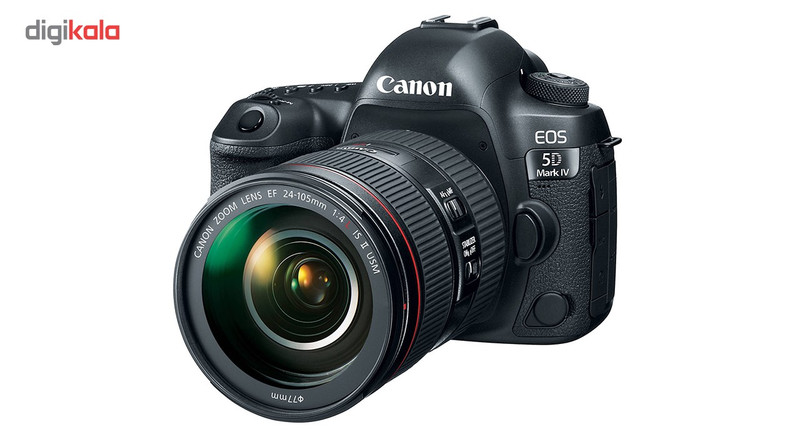 دوربین کانن مدل EOS 5D Mark IV  24-105  F4 L IS II مشکی  20.0  50.0 مگاپیکسل 
