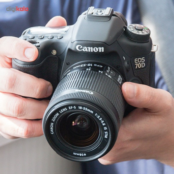 دوربین کانن مدل EOS 70D + 18-55 IS STM   20.0  50.0 مگاپیکسل 