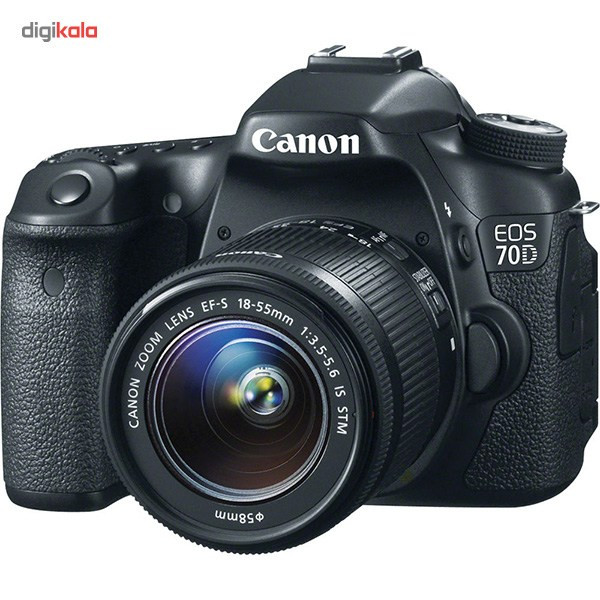 دوربین کانن مدل EOS 70D + 18-55 IS STM   20.0  50.0 مگاپیکسل 