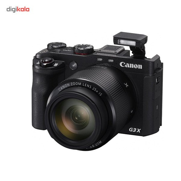 دوربین کانن مدل G3X مشکی  20.0  50.0 مگاپیکسل 